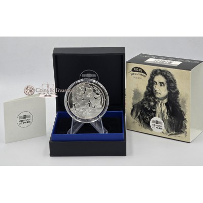 France 2022 Silver Proof coin Moliere 999