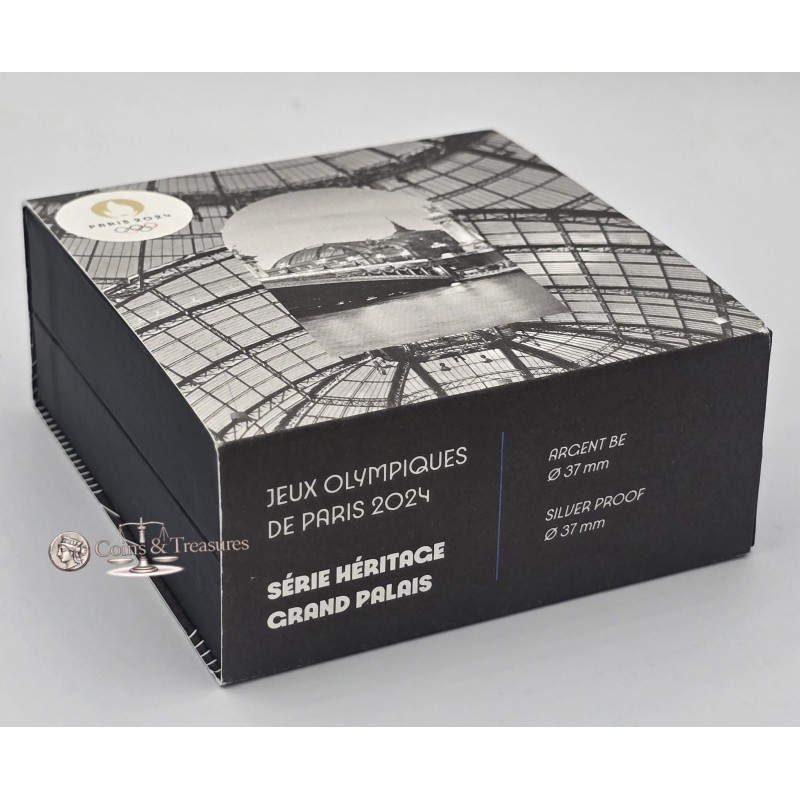 France 2021 Silver Proof coin 999 Grand Palais Palace WORLD COINS