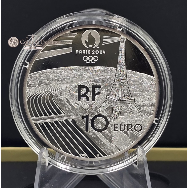 France 2021 Silver Proof coin 999 Grand Palais Palace WORLD COINS