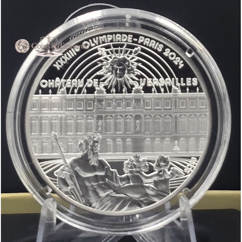 France 2023 Silver Proof coin 999 Chateau de Versailles WORLD COINS