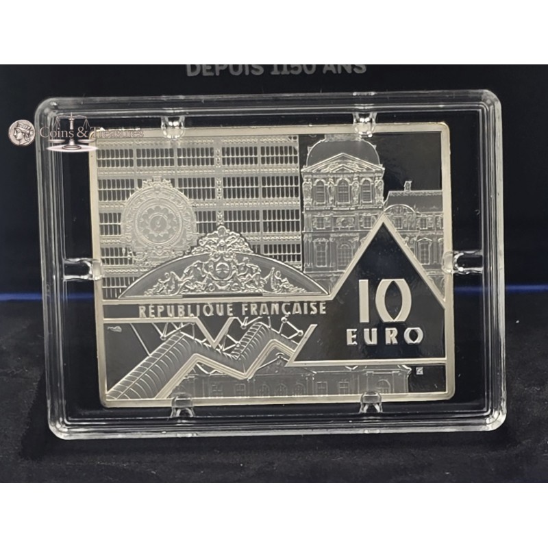 France 2021 Silver Proof coin Dali Persistence of Memory WORLD COINS