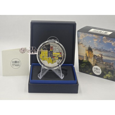 France 2023 Silver Proof coin Unesco palace of sintra 999