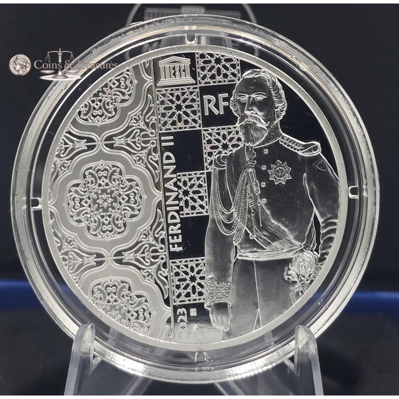 France 2023 Silver Proof coin Unesco palace of sintra 999 WORLD COINS
