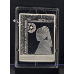 France 2021 Silver Proof coin Vermeer Girl with Pearl WORLD COINS