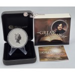 GOGOL Nikolai Great Russian minds Silver Coin Tuvalu 2010 GOLD AND SILVER BULLION