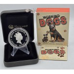 Working Dogs CATTLE DOG Silver Coin Tuvalu 2011 GOLD AND SILVER BULLION