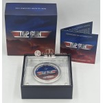 TOP GUN 40th Anniversary 1 Oz Silver Coin Tuvalu 2026 GOLD AND SILVER BULLION