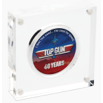 TOP GUN 40th Anniversary 1 Oz Silver Coin Tuvalu 2026 GOLD AND SILVER BULLION