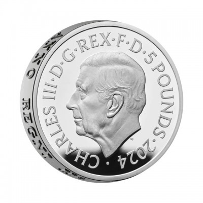 2024 GREAT ENGRAVERS 'BENEDETTO PISTRUCCI' ST GEORGE & DRAGON 2OZ SILVER PROOF COIN