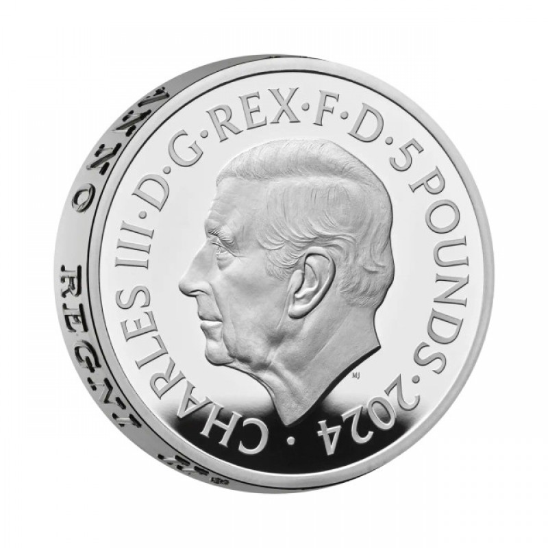 2024 GREAT ENGRAVERS 'BENEDETTO PISTRUCCI' ST GEORGE & DRAGON 2OZ SILVER PROOF COIN GOLD AND SILVER BULLION
