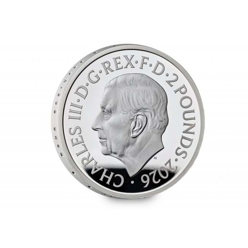 UK 2026 US Declaration of Independence Silver Proof 1oz coin GOLD AND SILVER BULLION
