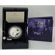 UK 2026 US Declaration of Independence Silver Proof 2oz coin