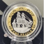 HMS Beagle 2026 UK £2 Silver Proof Coin WORLD COINS