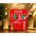 COCA COLA Bottle Shape 1/1000 Oz Gold Coin 3000 Francs Chad 2023 GOLD AND SILVER BULLION