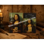 MONA LISA Da Vinci 1/1000 Oz .999 Gold in Coin card 2023 GOLD AND SILVER BULLION
