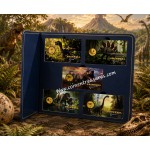 Dinosaur Primeval Giants collection 1/1000 Oz .999 Gold coins Album GOLD AND SILVER BULLION