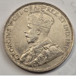 CYPRUS 18 SILVER PIASTRE 1921 COIN KGV AU WORLD COINS
