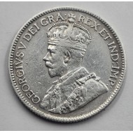 CYPRUS 9 SILVER PIASTRE COIN 1921 IN VF-EXF