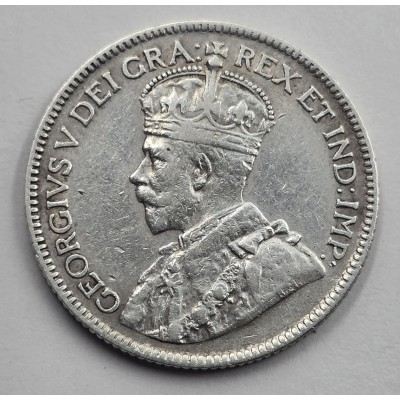 CYPRUS 9 SILVER PIASTRE COIN 1921 IN VF-EXF