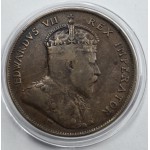 CYPRUS 1 PIASTRES 1908 KING EDWARD COIN VF WORLD COINS