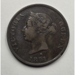 CYPRUS 1/2 PIASTRE RARE COIN 1881 H QUEEN VICTORIA  WORLD COINS