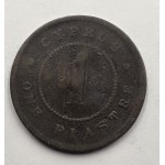 CYPRUS 1 PIASTRE RARE COIN 1900 QUEEN VICTORIA 