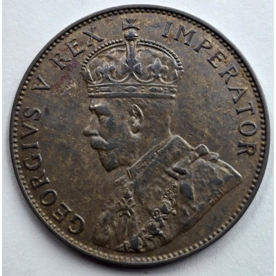 CYPRUS KGV 1/2 PIASTRE COIN 1930 IN TOP UNC CONDITION
