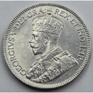 CYPRUS 9 SILVER PIASTRE COIN 1921 IN TOP UNC CONDITION