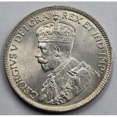 CYPRUS 9 SILVER PIASTRE COIN 1919 IN TOP UNC CONDITION