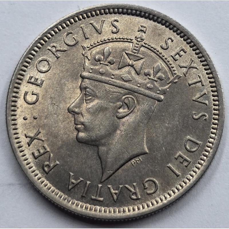 CYPRUS 1 SHILLING COIN 1949 KGVI IN TOP UNC WORLD COINS