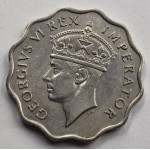 CYPRUS 1 PIASTRE 1938 COIN OF KGVI IN UNC WORLD COINS