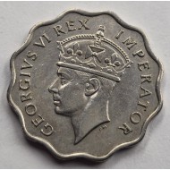 CYPRUS 1 PIASTRE 1938 COIN OF KGVI IN UNC