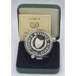 CYPRUS 1992 SILVER PROOF COIN BARCELONA OLYMPICS WORLD COINS