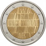 CROATIA 2026 Croatian Radio and Television 2 euro coin in capsule WORLD COINS