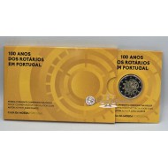 Portugal 2 Euro coin 100 Year Rotary in Portugal 2026 Proof