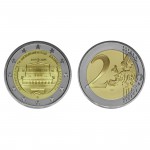 GREECE 2024 RESTORATION OF DEMOCRACY 2 EURO X 3 COIN CARDS WORLD COINS