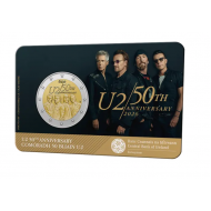 Ireland 2 euro 2026 U2 50th Anniversary 2026 Coin card