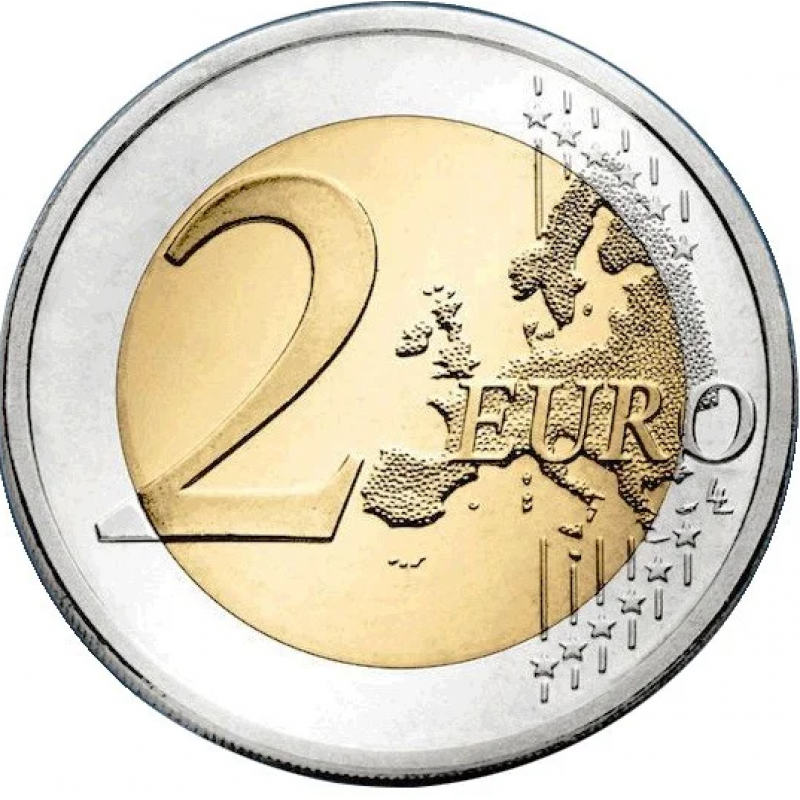 CROATIA 2026 Croatian Radio and Television 2 euro coin in capsule WORLD COINS
