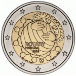 Portugal 2026 UNC 2 Euro coin Rotary Foundation WORLD COINS