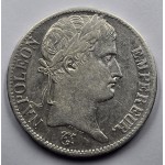 France Napoleon Bonaparte Silver 5 Francs coin 1812 A WORLD COINS