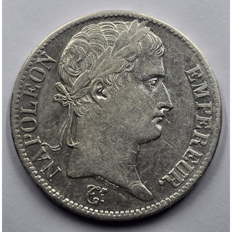 France Napoleon Bonaparte Silver 5 Francs coin 1812 A WORLD COINS