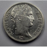 France Napoleon Bonaparte Silver 5 Francs coin 1811 A