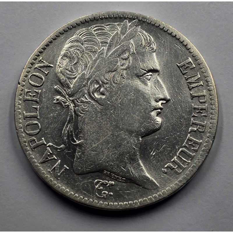 France Napoleon Bonaparte Silver 5 Francs coin 1811 A WORLD COINS