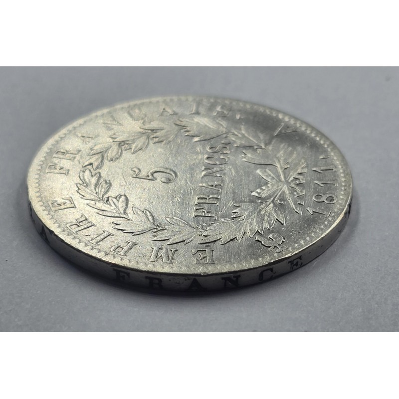 France Napoleon Bonaparte Silver 5 Francs coin 1811 A WORLD COINS