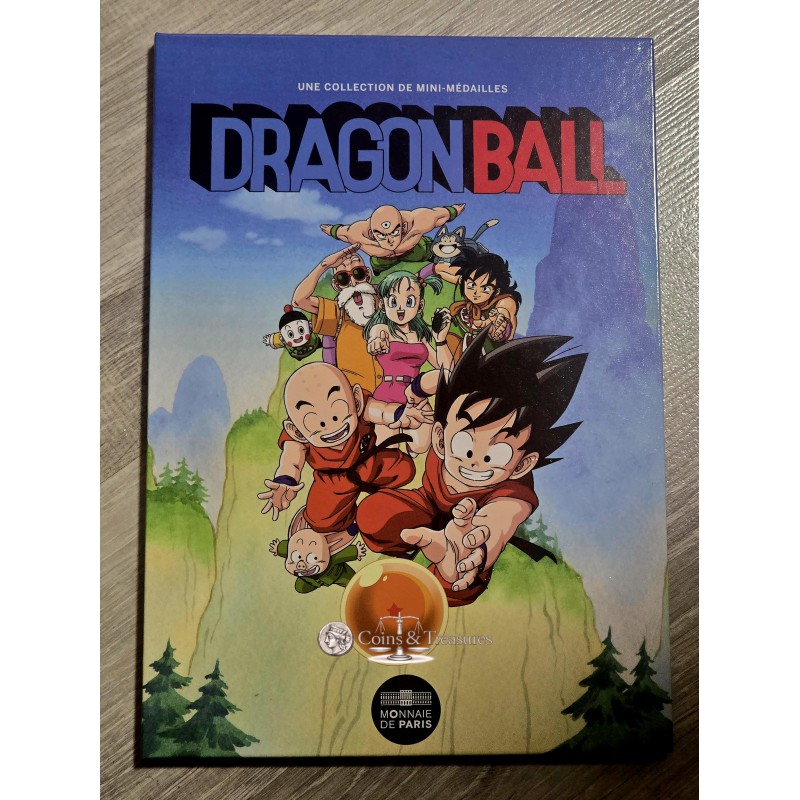 France 2026 Dragon Ball Complete Medal coin Collection in Album WORLD COINS