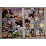 France 2026 Dragon Ball Complete Medal coin Collection in Album WORLD COINS