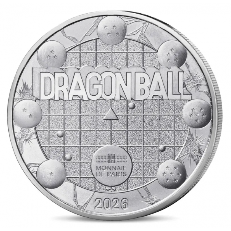 France 2026 Dragon Ball Complete Medal coin Collection in Album WORLD COINS