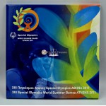 Greece 2011 Special Olympics Summer Games Silver + 10 Euro Coin B WORLD COINS