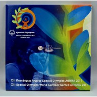 Greece 2011 Special Olympics Summer Games Silver + 10 Euro Coin B