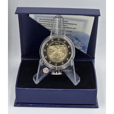 Greece 2026 Exodus of Messolongi 2 Euro Coin PROOF